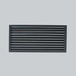 Luftgitter Ventlab Next 305 x 145 mm, schwarz