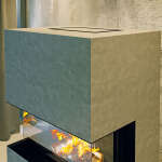 Deckenluftgitter Open Air 16-OnTop VARIO 350 x 350 mm inkl. Einbaurahmen, schwarz