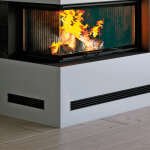 Luftgitter Open Air 10-SubSteel Small, 350 x 60 mm, schwarz