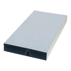 Flachkanal 250 x 50 mm, mit Mittelsteg - L&auml;nge 50 cm