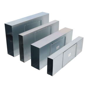 Flachkanal mit Revisionsöffnung, Länge 50 cm