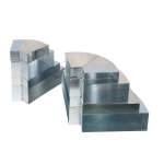 Flachkanal Bogen verstellbar 45-90° 150 x 50 mm