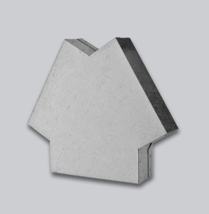 Flachkanal Y-Stück 120°