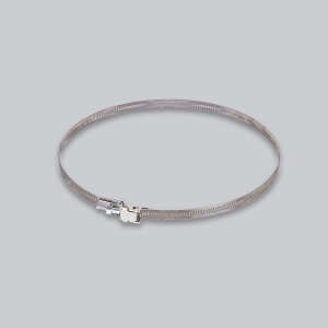 Klemmschelle für Aluflexrohr