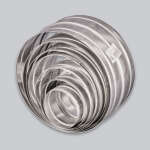 Alu-Flexrohr Steckverbinder Ø 60 mm