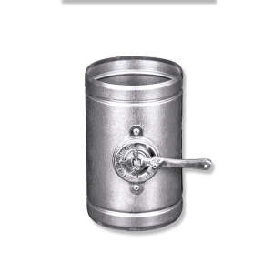 Luftklappe mit Flügelregler