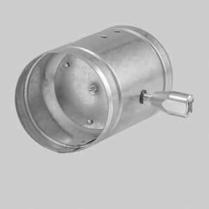 Luftklappe mit Innenvierkantanschluss 8 x 8 mm