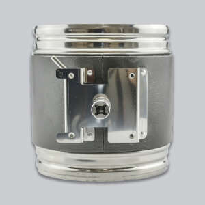 Edelstahl-Hafnerklappe