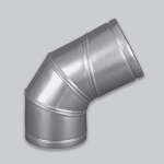 Alu-Flex Rohrbogen verstellbar 0-90°, Ø 80 mm