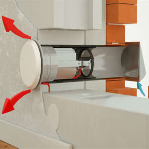 Frischluftanschluss beheizt