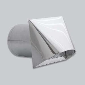 Außenluft-Anschlussstutzen mit Insektenschutzgitter