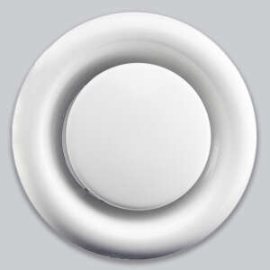 Tellerventil Lufteinlass, weiß