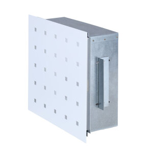 Revisionsabdeckung wei&szlig;, gelocht 260 x 260 mm