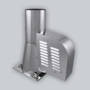 Rauchsauger ›Quadrat‹ mit Montageplatte