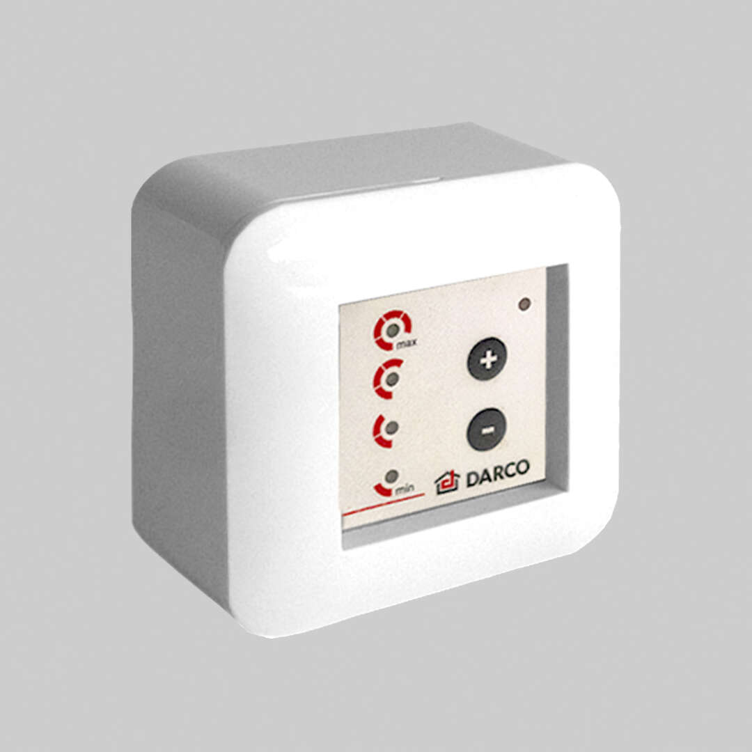 12-Stufen-Regler für Subtiel Rauchsauger, Aufputz