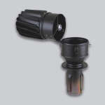 Schornsteinaufsatz Tulipan 3 für Pelletanlagen, Ø 80 mm