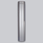 Ofenrohr Edelstahl, Ø 180 mm - Länge 100 cm