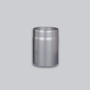 Ofenrohr Edelstahl, Ø 160 mm - Länge 25 cm
