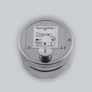 Zugregler Ø 150 mm, inkl. Montageklemme, Edelstahl