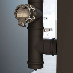 Zugregler für Pellet-Öfen, Ø 80 mm,...