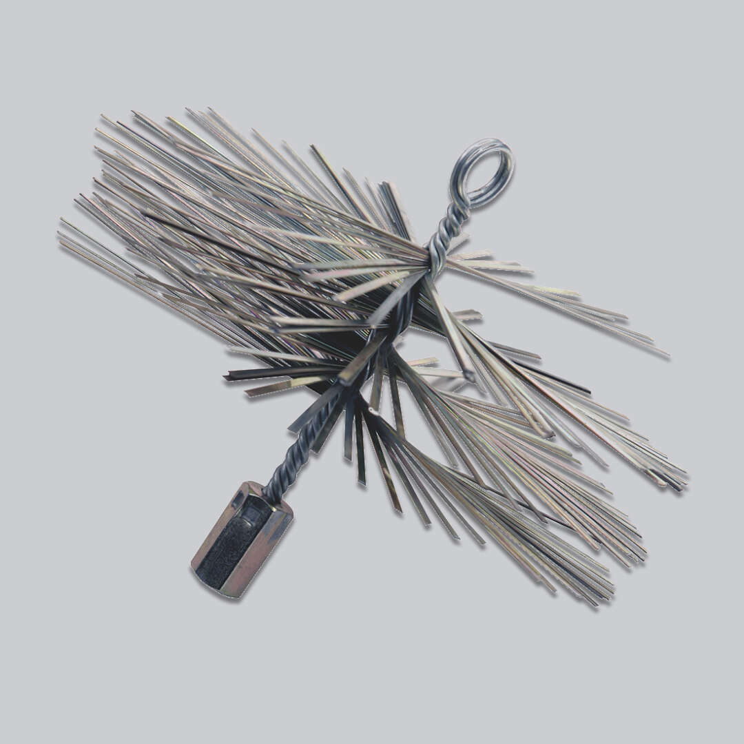 Schornsteinbesen Stahl rund, Ø 180 mm