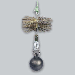 Gusskugel 2,0 kg mit 15 m Seil