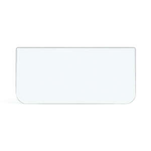 Funkenschutzplatte Glas für Kaminofen Rechteck...