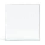 Funkenschutzplatte Glas für Kaminofen Quadrat