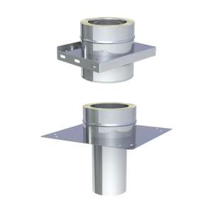 DW-FU Grundplatte für Zwischenstütze oder...