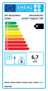 Kanuk® Original 7 kW - ohne Seitenverkleidung -...