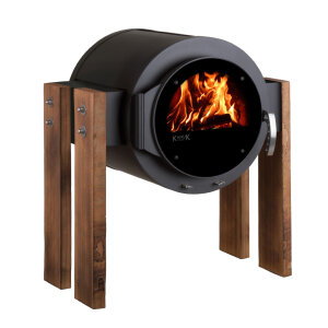 Kaminofen Kanuk® STAND Wood Buche geölt