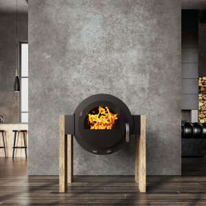 Kaminofen Kanuk&reg; STAND Wood Buche natur