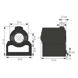 Kaminofen Kanuk&reg; LuTo VIII