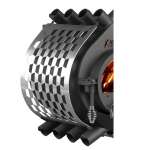 Seitenverkleidung Trapez Edelstahl für Kanuk® Original 7 kW & 9,5 kW