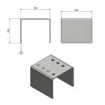 Untergestell Modi Art für Kanuk® Original 7 kW & 9,5 kW